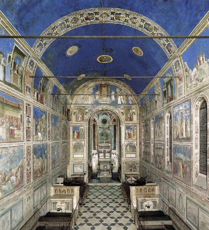 GIOTTO di Bondone The Chapel viewed from the entrance dfg china oil painting image
